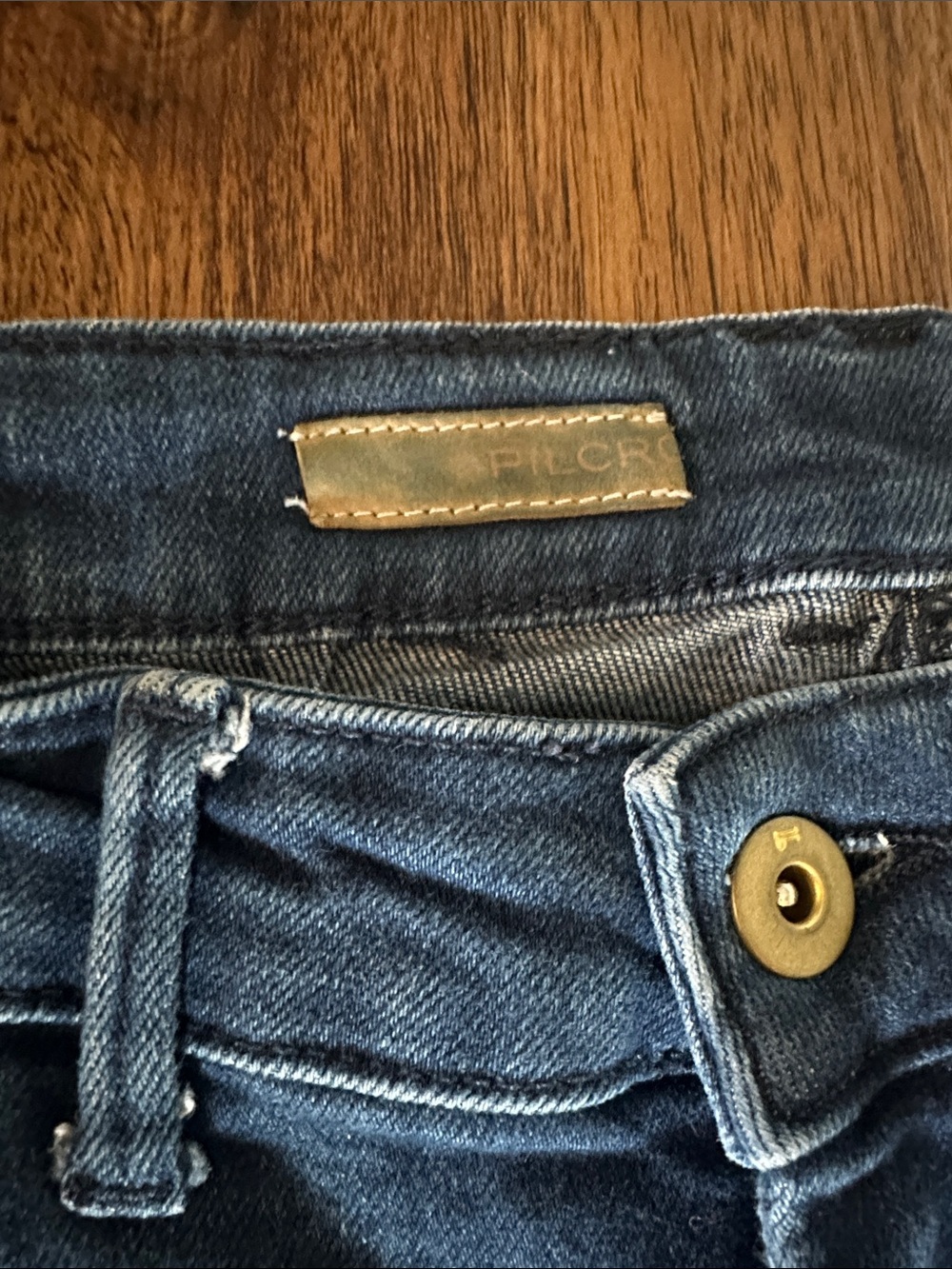 Pilcro The Skipper Jeans 30 Womens Anthropologie High Rise Wide Leg - Picture 3 of 8